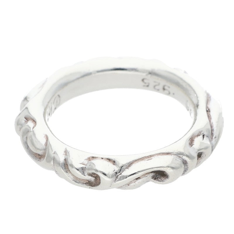 Chrome Hearts SCRL BAND Ring Size ONE SIZE