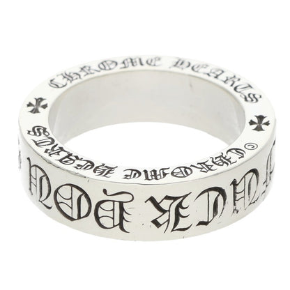 Chrome Hearts 6mm Spacer FUCKYOU Silver Ring Size ONE SIZE