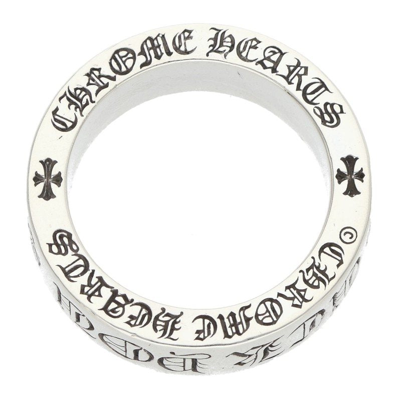 Chrome Hearts 6mm Spacer FUCKYOU Silver Ring Size ONE SIZE