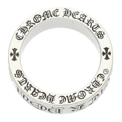 Chrome Hearts 6mm Spacer FUCKYOU Silver Ring Size ONE SIZE