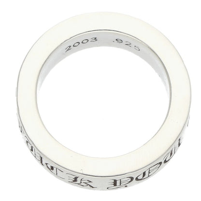 Chrome Hearts 6mm Spacer FUCKYOU Silver Ring Size ONE SIZE