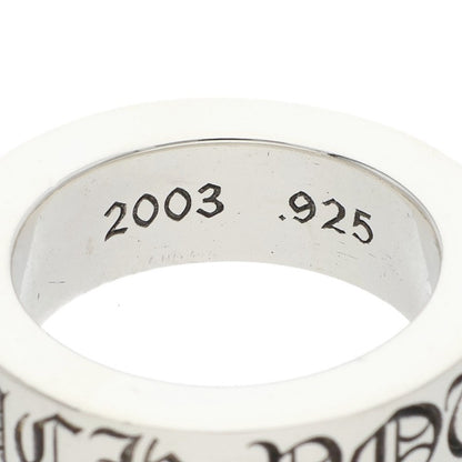 Chrome Hearts 6mm Spacer FUCKYOU Silver Ring Size ONE SIZE