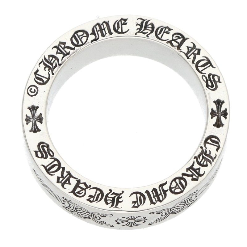 Chrome Hearts 6mm Spacer Dagger Silver Ring Size ONE SIZE