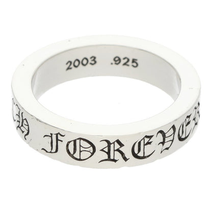 Chrome Hearts 6mm Spacer Forever Silver Ring Size ONE SIZE