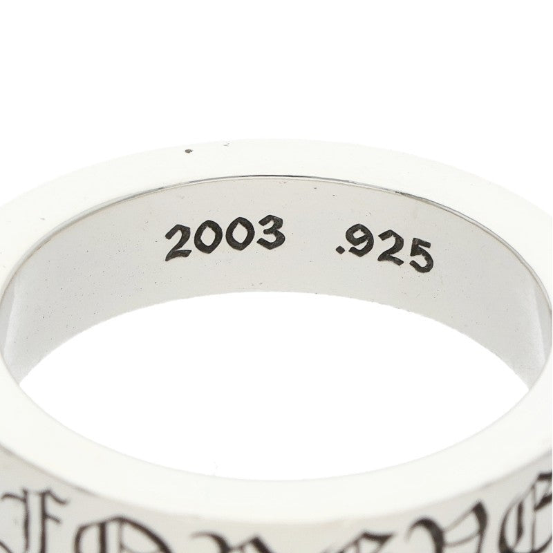 Chrome Hearts 6mm Spacer Forever Silver Ring Size ONE SIZE