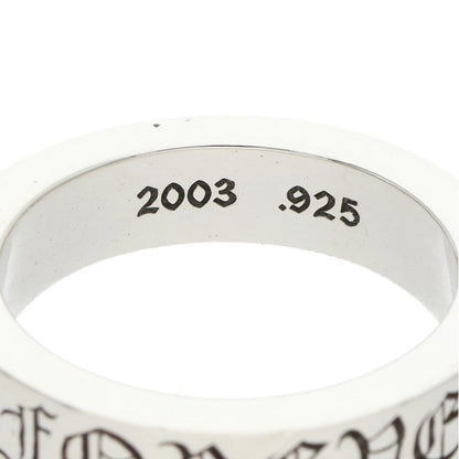Chrome Hearts 6mm Spacer Forever Silver Ring Size ONE SIZE