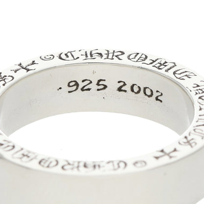 Chrome Hearts 6mm Spacer Plain Silver Ring Size ONE SIZE