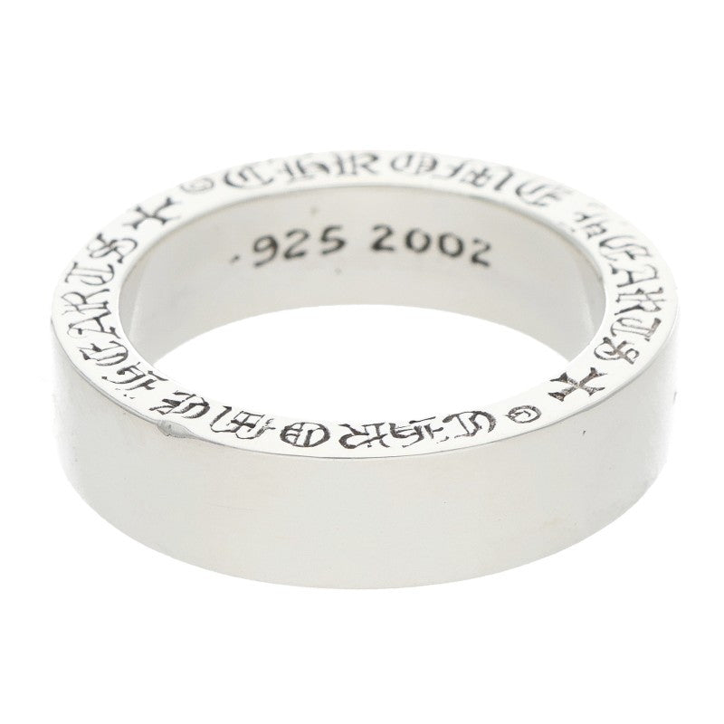 Chrome Hearts 6mm Spacer Plain Silver Ring Size ONE SIZE