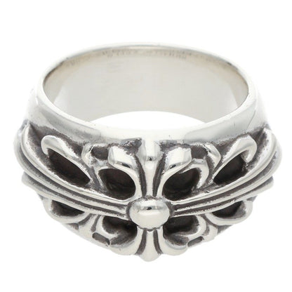 Chrome Hearts Floral Cross Silver Ring Size ONE SIZE