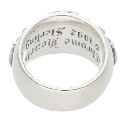 Chrome Hearts Floral Cross Silver Ring Size ONE SIZE