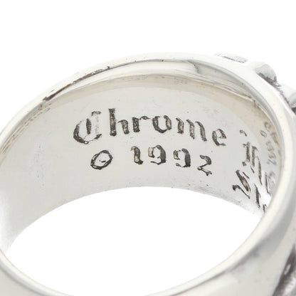 Chrome Hearts Floral Cross Silver Ring Size ONE SIZE