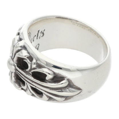 Chrome Hearts Floral Cross Silver Ring Size ONE SIZE
