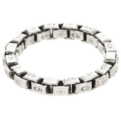 Chrome Hearts BOX CHAIN RING Silver Ring Size ONE SIZE