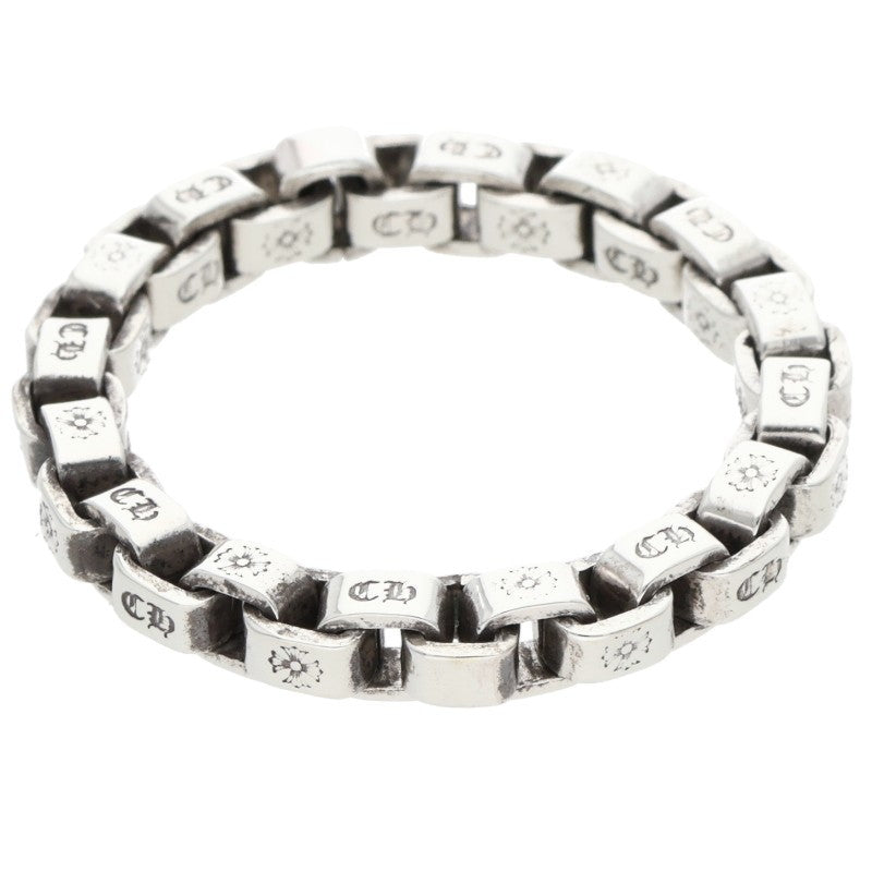 Chrome Hearts BOX CHAIN RING Silver Ring Size ONE SIZE