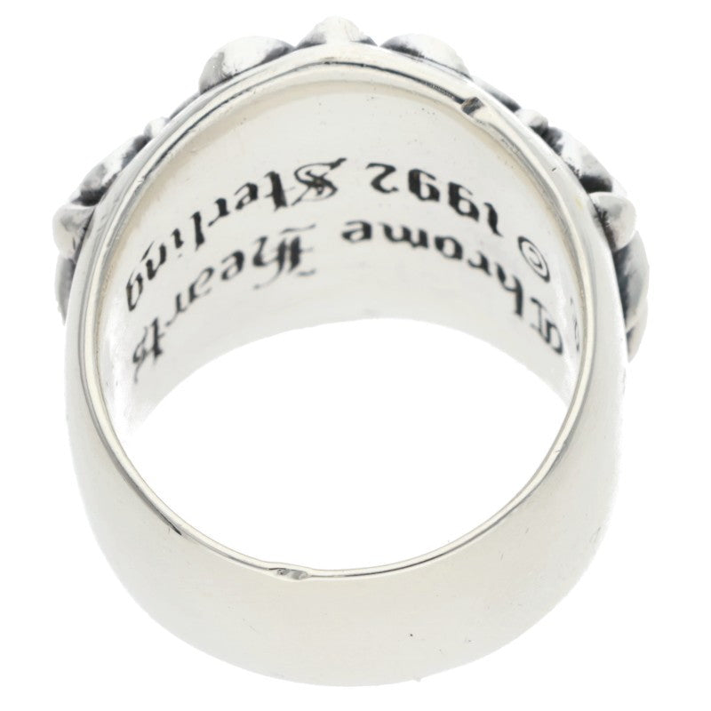 Chrome Hearts Keeper Silver Ring Size US 7.5