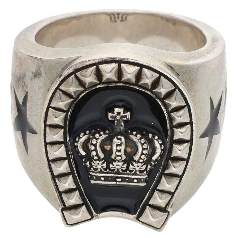 JustinDavis LUCK STAR CROWN 925 Ring Multi Size JP 12.5