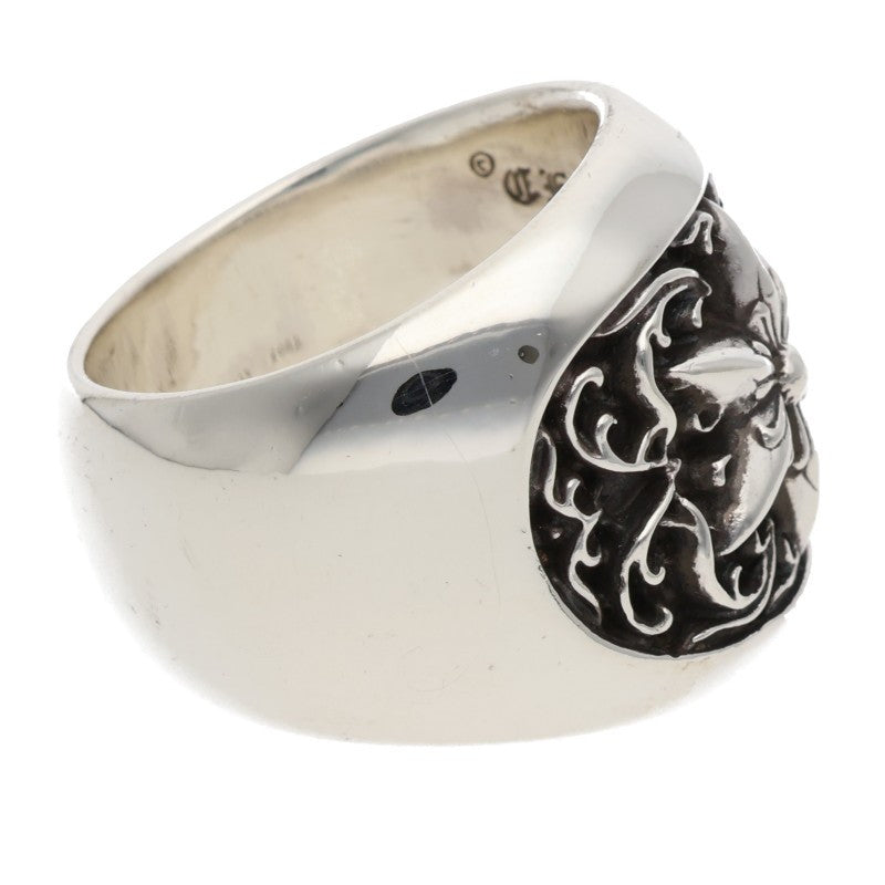 Chrome Hearts Classic Oval Star Silver Ring Size ONE SIZE