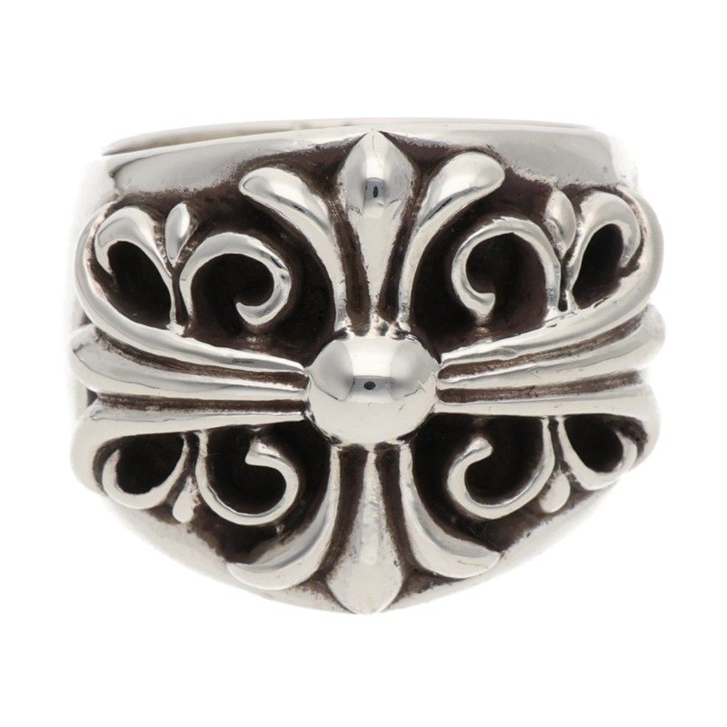 Chrome Hearts Keeper Sterling Silver Ring Size ONE SIZE