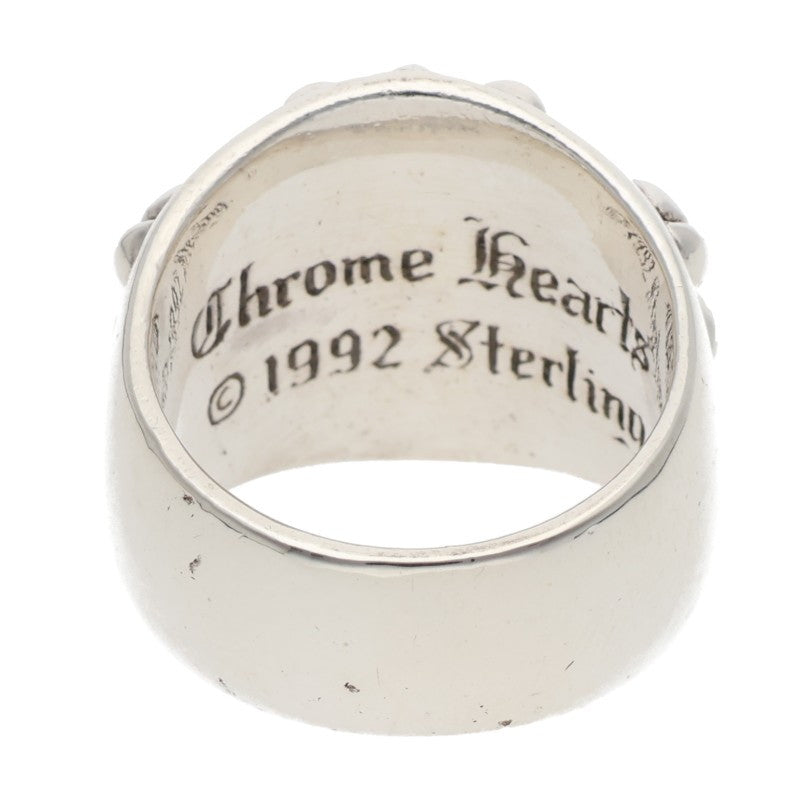 Chrome Hearts Keeper Sterling Silver Ring Size ONE SIZE