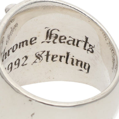 Chrome Hearts Keeper Sterling Silver Ring Size ONE SIZE