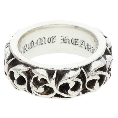 Chrome Hearts Eternity Vine Band Silver Ring Size US 5