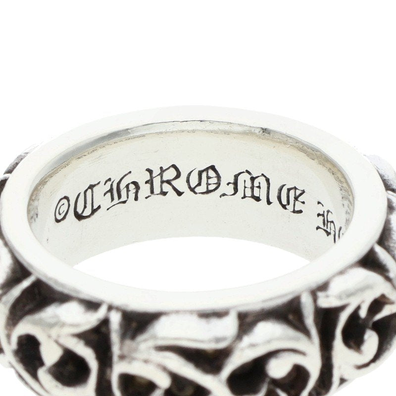 Chrome Hearts Eternity Vine Band Silver Ring Size US 5