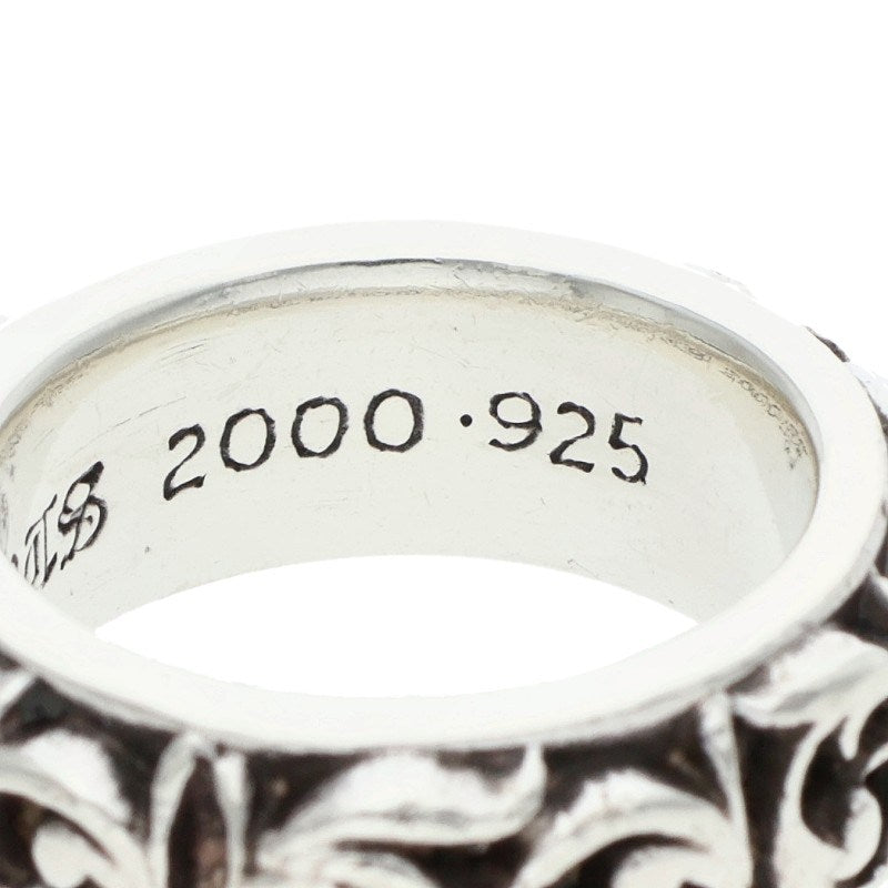 Chrome Hearts Eternity Vine Band Silver Ring Size US 5