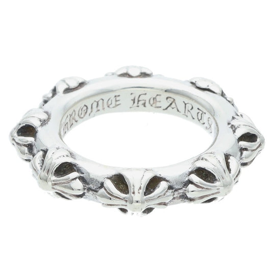 Chrome Hearts Cross Band Silver Ring Size ONE SIZE