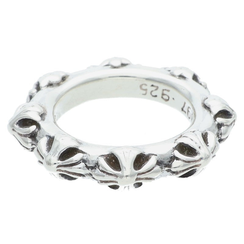 Chrome Hearts Cross Band Silver Ring Size ONE SIZE