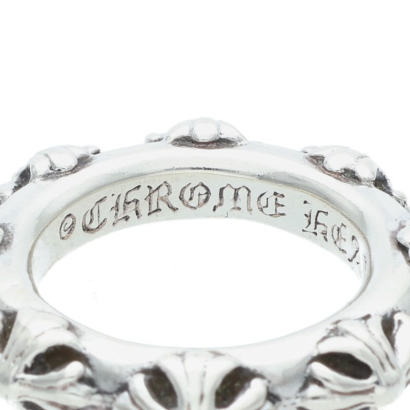 Chrome Hearts Cross Band Silver Ring Size ONE SIZE