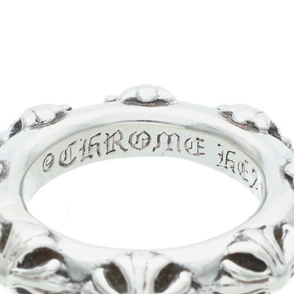 Chrome Hearts Cross Band Silver Ring Size ONE SIZE