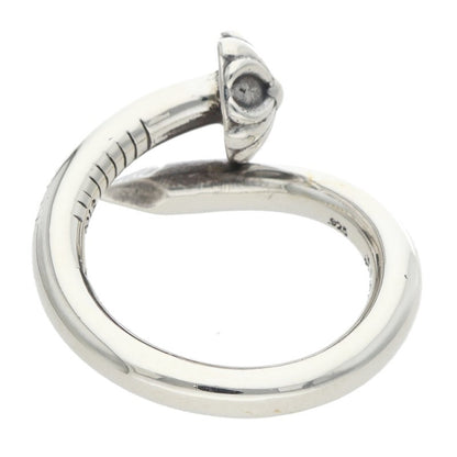 Chrome Hearts Nail CRS Ball Silver Ring Size ONE SIZE