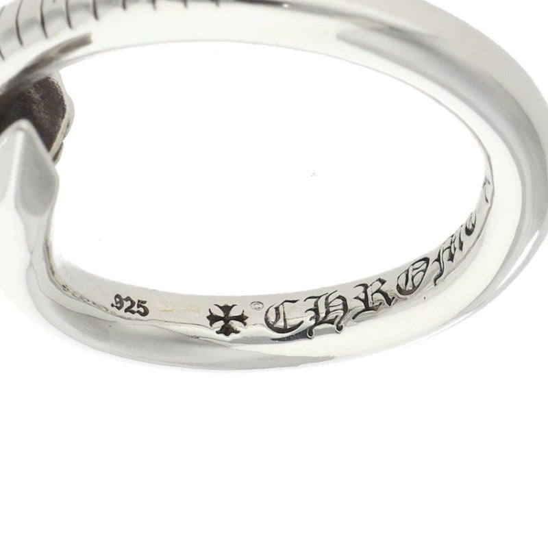 Chrome Hearts Nail CRS Ball Silver Ring Size ONE SIZE