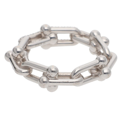 TIFFANY&Co. Hardware Small Link 18K WG Diamond Size ONE SIZE