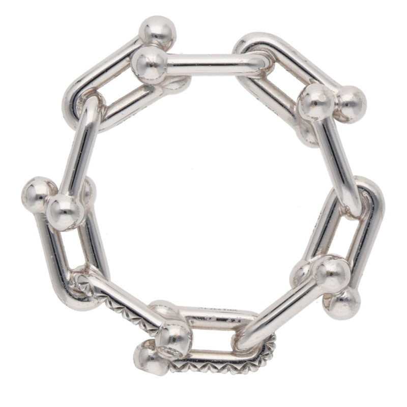 TIFFANY&Co. Hardware Small Link 18K WG Diamond Size ONE SIZE