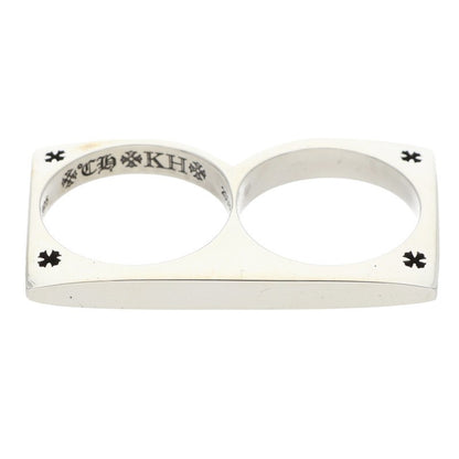 Chrome Hearts KH KNUCKLE Silver Ring Size JP 11.5