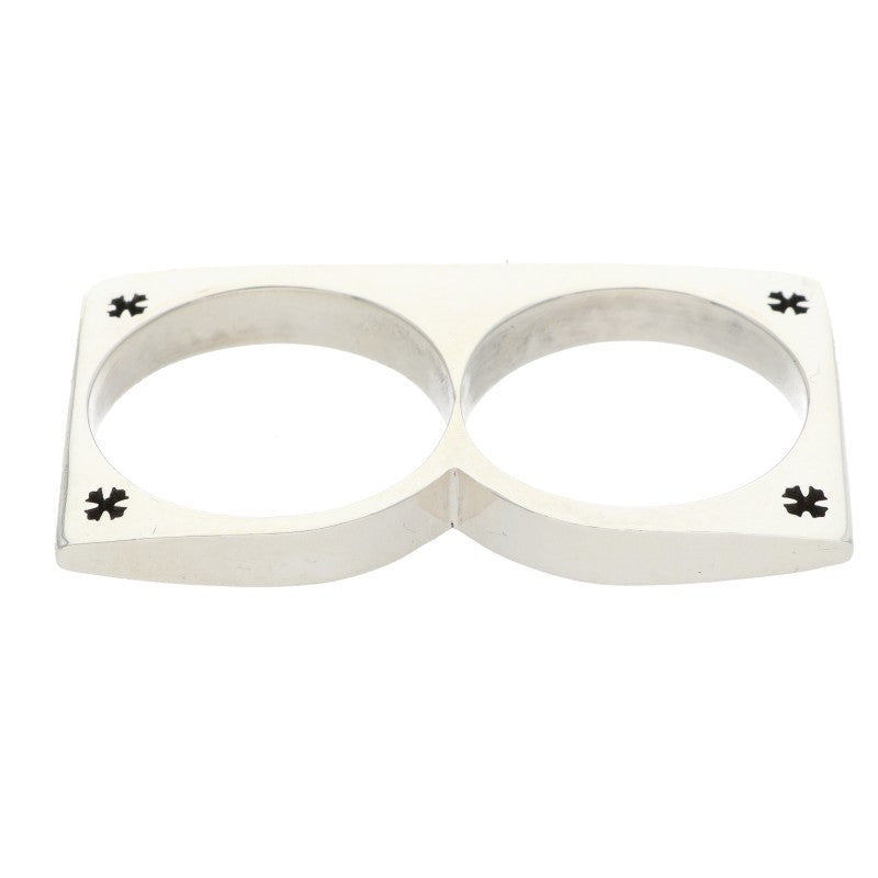 Chrome Hearts KH KNUCKLE Silver Ring Size JP 11.5