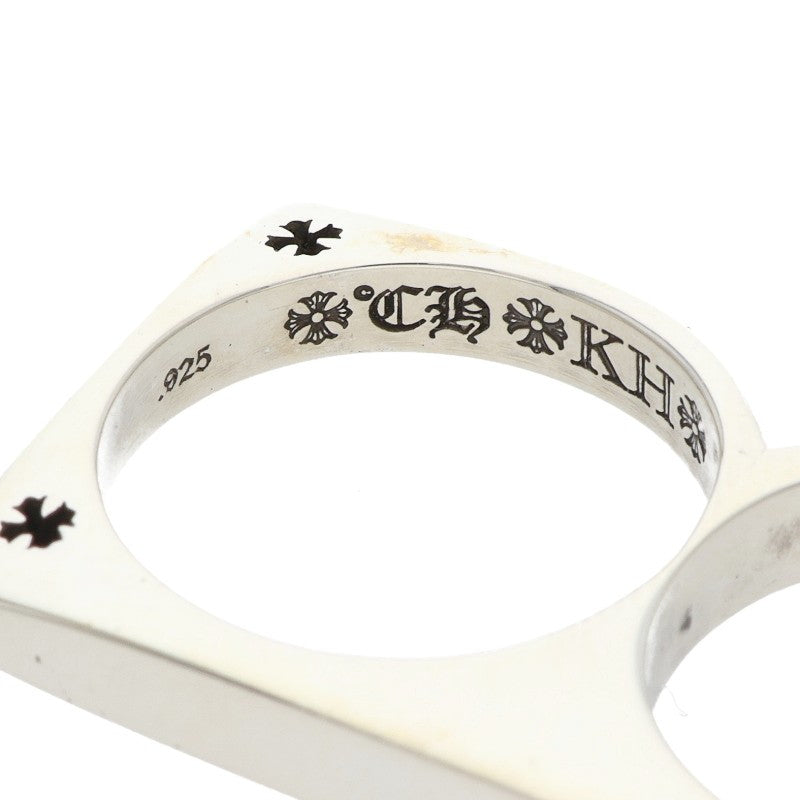 Chrome Hearts KH KNUCKLE Silver Ring Size JP 11.5