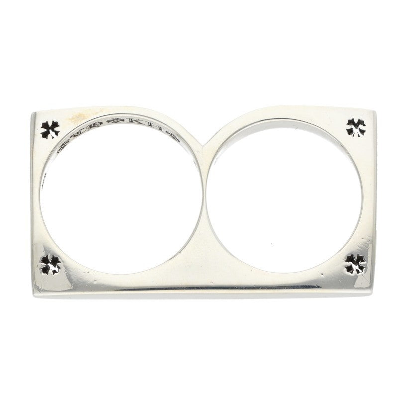 Chrome Hearts KH KNUCKLE Silver Ring Size JP 11.5