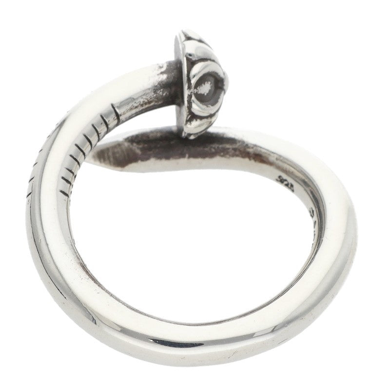 Chrome Hearts Nail Crossball Silver Ring Size ONE SIZE