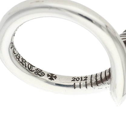 Chrome Hearts Nail Crossball Silver Ring Size ONE SIZE