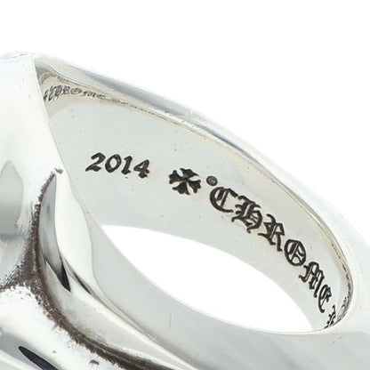 Chrome Hearts Seal Stamp CH Plus Silver Ring Size ONE SIZE