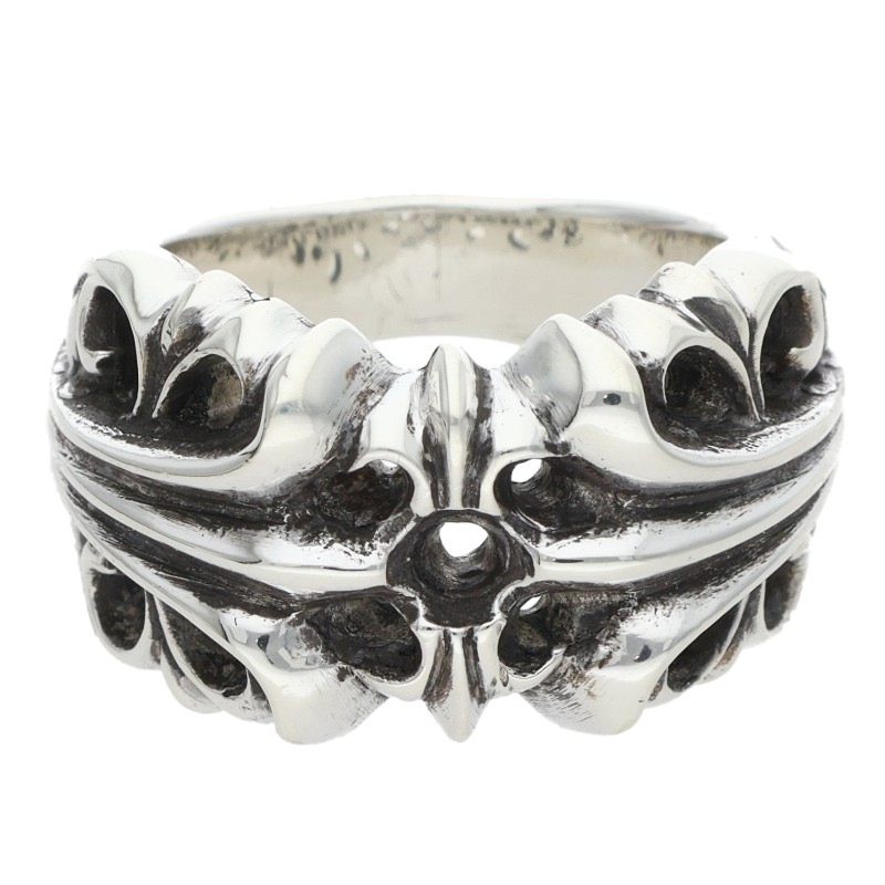 Chrome Hearts K&T Silver Ring Size ONE SIZE