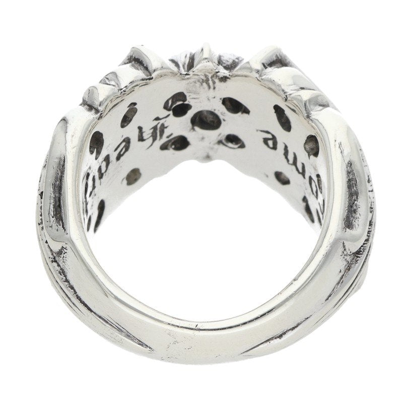 Chrome Hearts K&T Silver Ring Size ONE SIZE