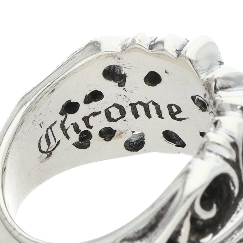 Chrome Hearts K&T Silver Ring Size ONE SIZE