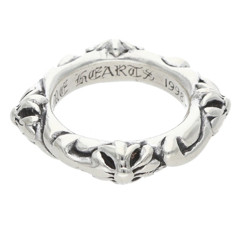 Chrome Hearts SBT Band Sterling Silver Ring Size ONE SIZE