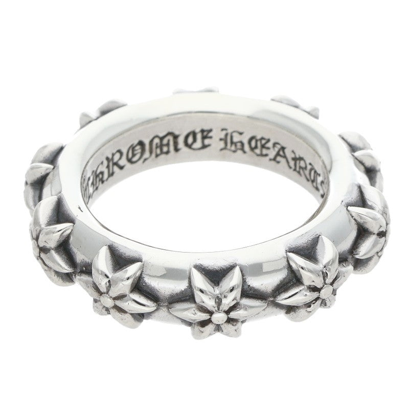 Chrome Hearts Star Band Sterling Silver Ring Size ONE SIZE