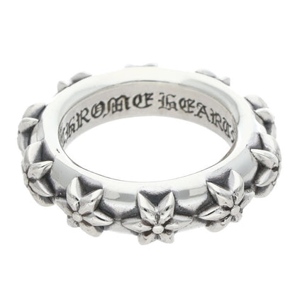 Chrome Hearts Star Band Sterling Silver Ring Size ONE SIZE