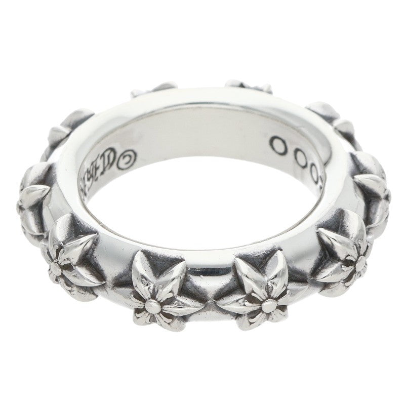 Chrome Hearts Star Band Sterling Silver Ring Size ONE SIZE