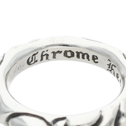 Chrome Hearts SCRL BAND Silver Ring Silver Size ONE SIZE